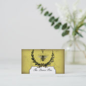 Vintages Visitenkarte (Stehend Vorderseite)