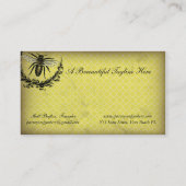 Vintages Visitenkarte (Rückseite)