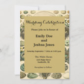 Vintages Vogeleier Nest Malereieier Einladung (Vorderseite)