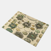 Vintages Vogeleier Nest Malereieier Fußmatte (Schrägansicht)