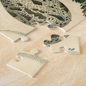 Vintages Vogeleier Nest Malereieier Puzzle (Seite)