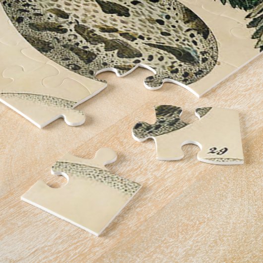 Vintages Vogeleier Nest Malereieier Puzzle (Seite)