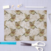 Vintages Vogelgefecht-Dekoupage-Tissue Seidenpapier (Handwerk)
