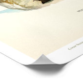 Vintages Vogelposter - Größere Überprüfung Poster (Ecke)