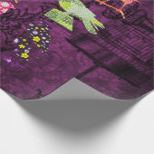 Vintages Vogelschutzpapier Geschenkpapier (Ecke)