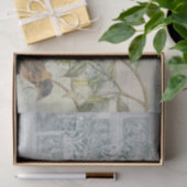 Vintages Vogelteppichpapier Seidenpapier (Geschenk)