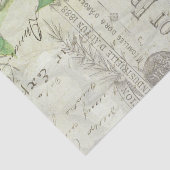 Vintages Vogelzwirn Seidenpapier (Detail)