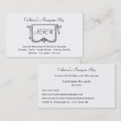 Vintages Vorhang Tassle Visitenkarte (Vorne/Hinten)