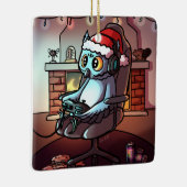 Vintages VR & Gaming Weihnachten Keramikornament (Rechts)