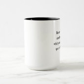 Vintages Wachstums-Beherrschungs-Zitat Emerson Tasse (Zentrum)