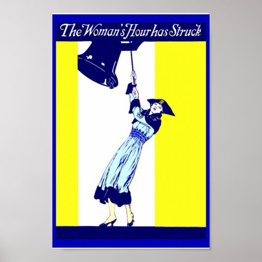 Vintages Wahlrecht - Kopie Frauenrechte Gleichbere Poster (Vorne)