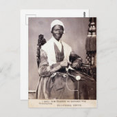 Vintages Wahrheitsportrait Postkarte (Vorne/Hinten)