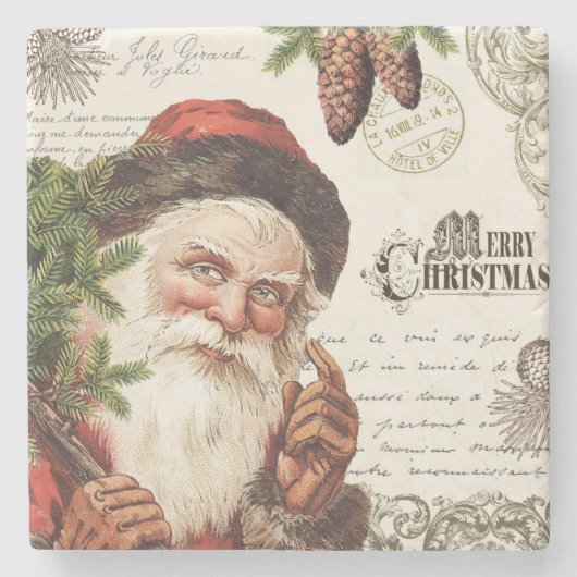 Vintages Waldland Sankt Steinuntersetzer (Vorderseite)