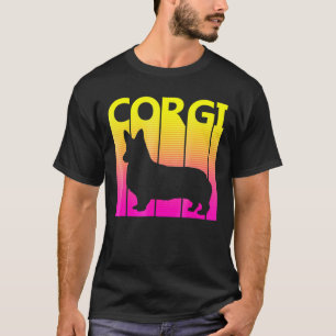 Vintages walisisches Corgi für Hunde T-Shirt