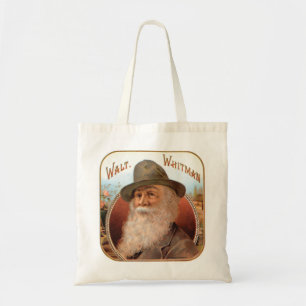 Vintages Walt Whitman Porträt des Tragetasche