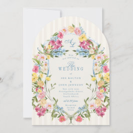 Vintages Wappen Einladung