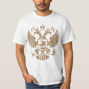 Vintages Wappen Russlands T-Shirt