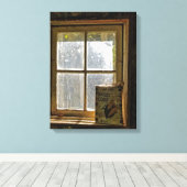 Vintages Warenzeichen Leinwanddruck (Insitu (Holzboden))