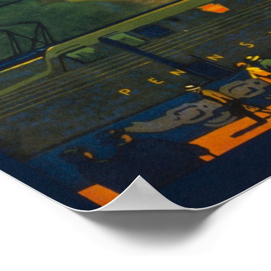 Vintages Washington DC Poster (Ecke)