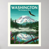 Vintages Washington Poster (Vorne)