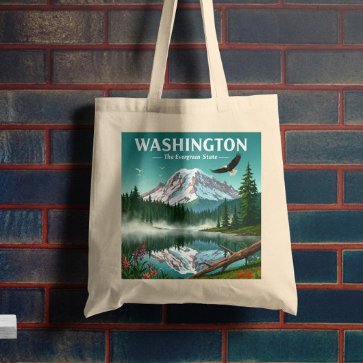 Vintages Washington Tragetasche