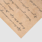 Vintages Wasser befleckte Seidenpapier (Detail)