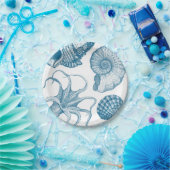 Vintages Wasser Pappteller (Party)