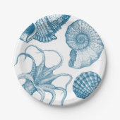 Vintages Wasser Pappteller (Vorderseite)