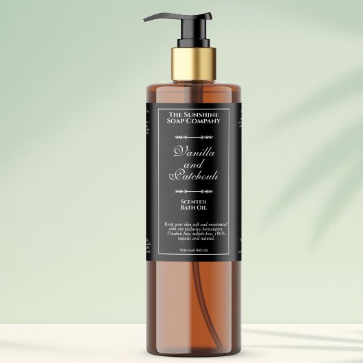 Vintages, wasserdichtes Etikett