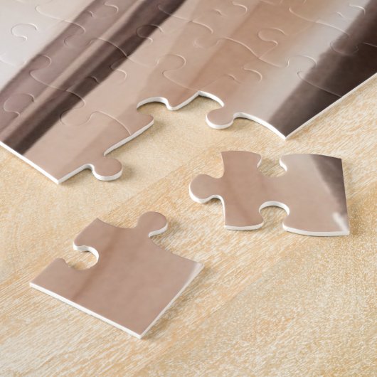 Vintages Wasserfarben-Teacup Puzzle (Seite)