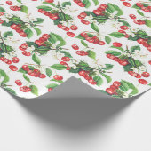 Vintages Wasserfarbenmuster Geschenkpapier (Ecke)