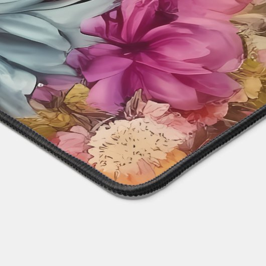 Vintages Wasserfarbenmuster Schreibtischunterlage (Ecke)