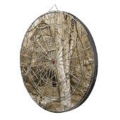 Vintages Wasserrad Dartscheibe (Vorderseite rechts)