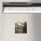 Vintages Wasserrad Magnet (In Situ (Geschirrspüler))