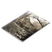 Vintages Wasserrad Notizblock (Linke Seite)