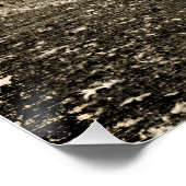 Vintages Wasserrad Poster (Ecke)