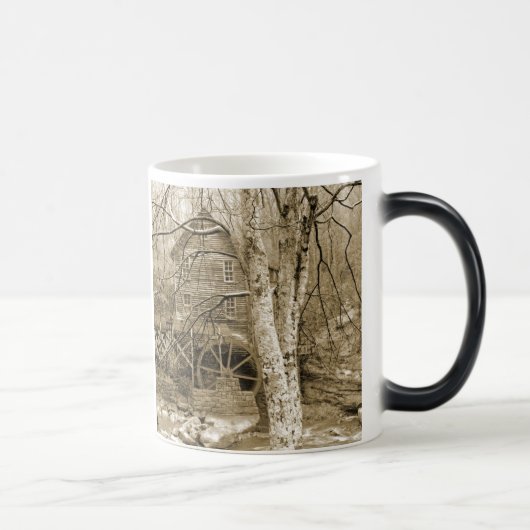 Vintages Wasserrad Verwandlungstasse (Rechts)