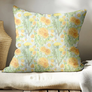 Vintages Watercolor-Leuchter-Muster Kissen