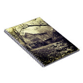 Vintages Waterrad Postkarte Notizblock (Rechte Seite)