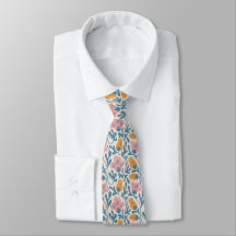 Vintages Wavy Retro Groovy Pastel Floral Muster