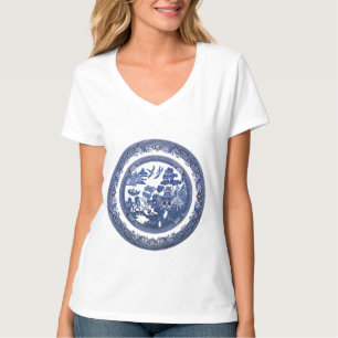 Vintages Weidemuster T-Shirt