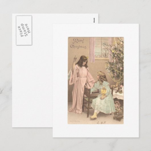 Vintages Weihnachten (Vorne/Hinten)