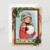 Vintages Weihnachten (Vorne/Hinten)