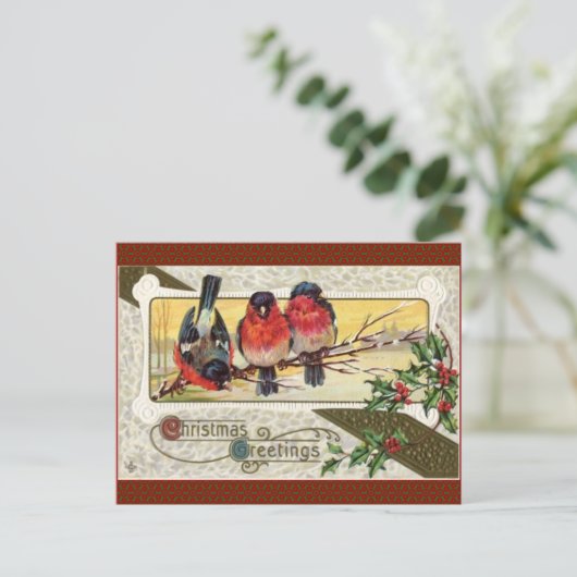 Vintages Weihnachten Bell und (Stehend Vorderseite)