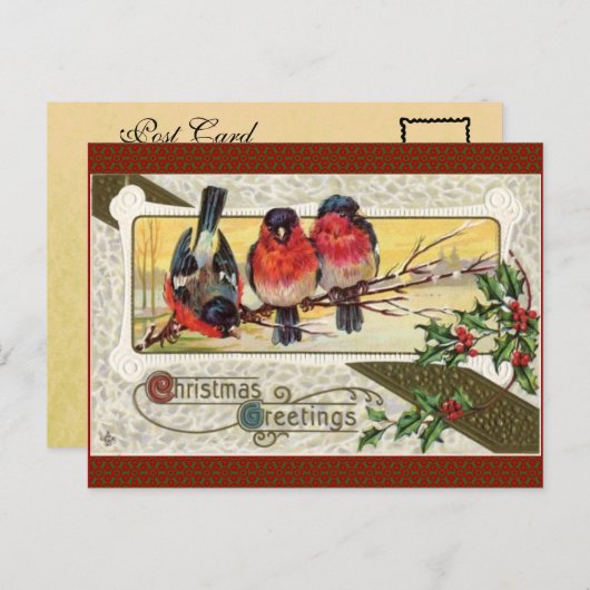 Vintages Weihnachten Bell und (Vorne/Hinten)