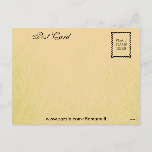 Vintages Weihnachten Bell und (Rückseite)