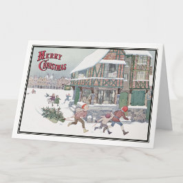 Vintages Weihnachten Carol durch H. Willebeek Le