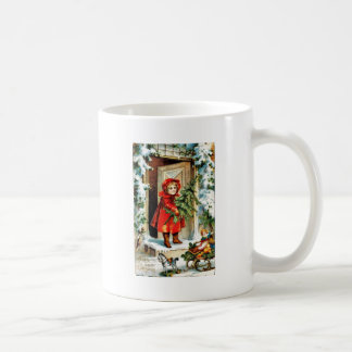 Vintages Weihnachten Kaffeetasse