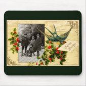 Vintages Weihnachten Mousepad (Vorne)