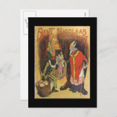 Vintages Weihnachten Sint Nicolaas (Vorne/Hinten)